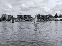 first steps, learning to sail dinghies on the Thames